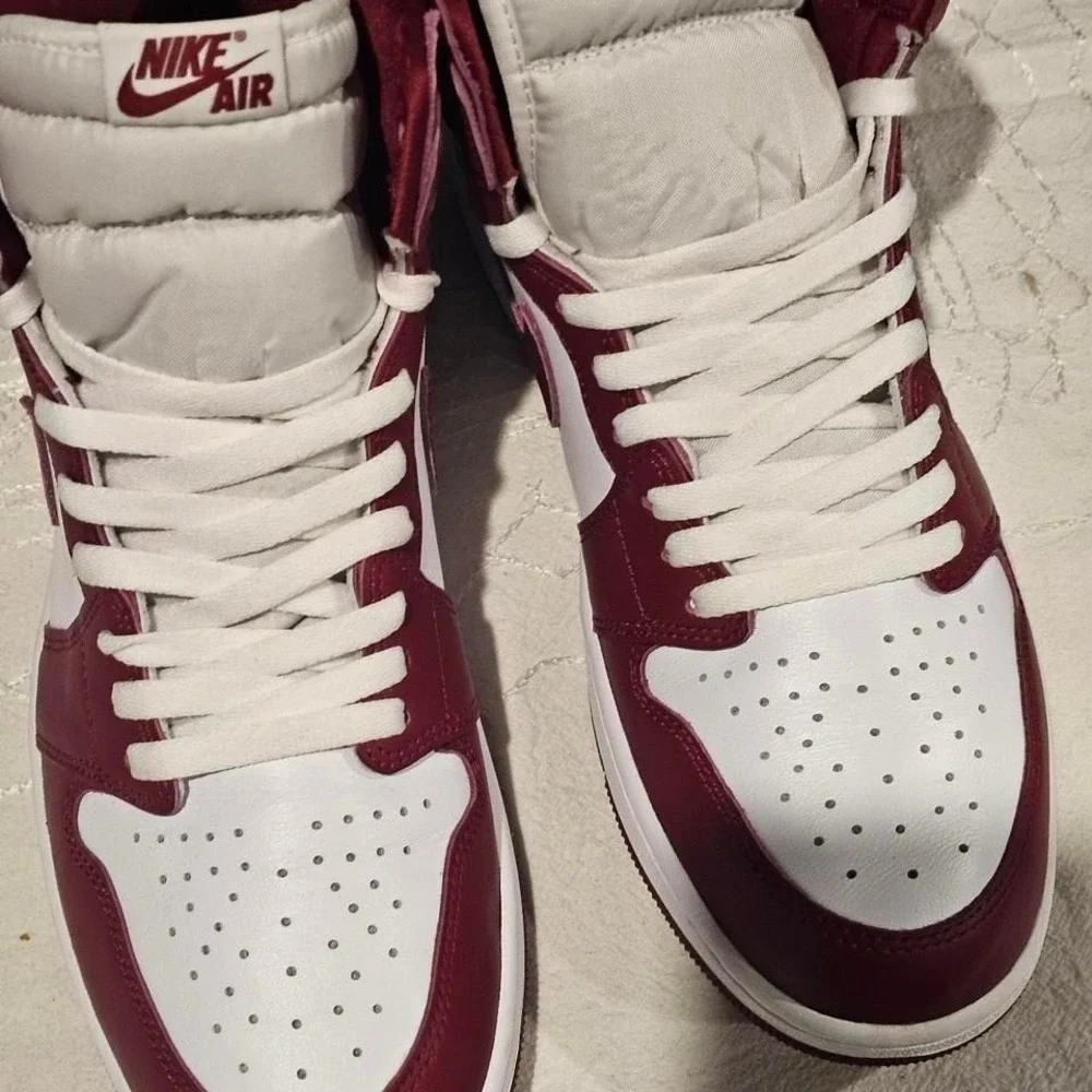 Nike Air Jordan 1 Retro High OG Team Red White DZ5485-160 Mens 11.5 Sneaker
